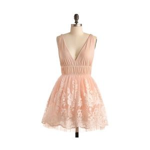 ModCloth Pirouette in Pink Dress